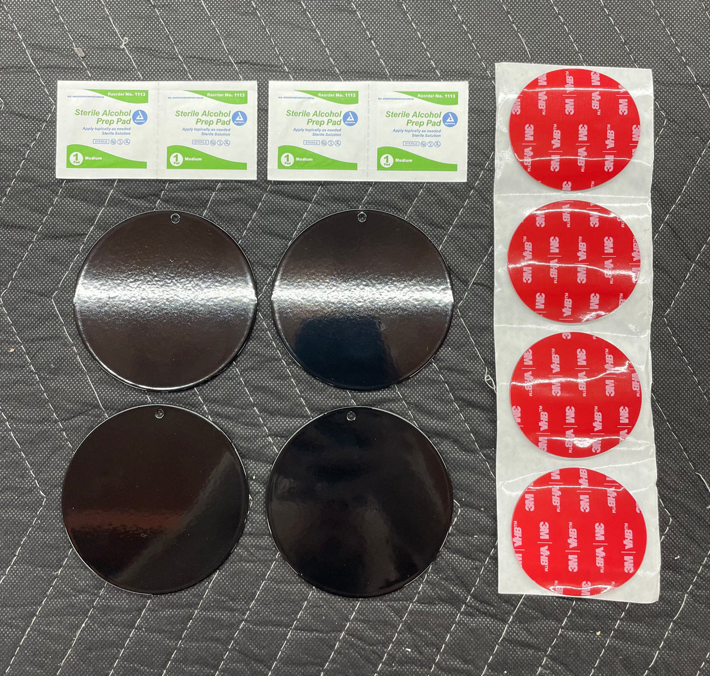 Adhesive Backed Magnet Mount Pads