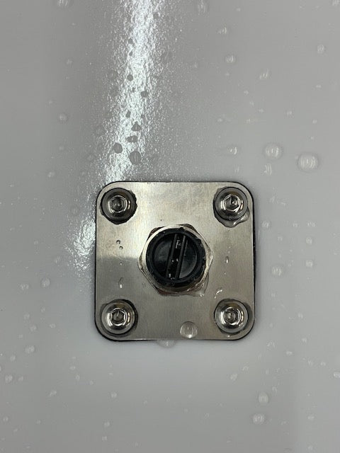 Network Connector - Flanged Female Socket with Bulkhead Plate Kit ...