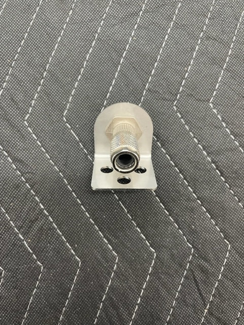 Network Connector - Flanged Female Socket with 90deg Mount Plate Kit